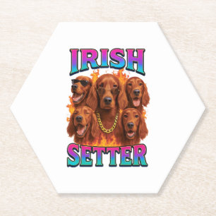 Dessous-de-verre En Papier Copie de setter irlandais