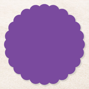 Dessous-de-verre En Papier Couleur unie lilas-violet