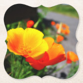 Dessous-de-verre En Papier Coupe d'or (Devant)