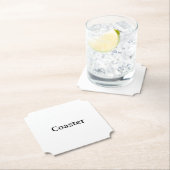 Dessous-de-verre En Papier Create Your Own Simple Custom Ticket (En situation)