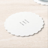 Dessous-de-verre En Papier Create Your Own white (Incliné)