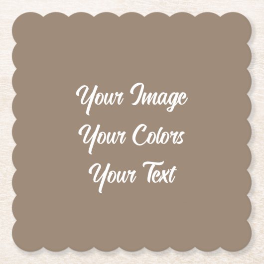 Dessous-de-verre En Papier Créez Votre Propre (Devant)