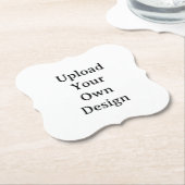Dessous-de-verre En Papier Créez Votre Propre Support Personnalisé Simple (Incliné)