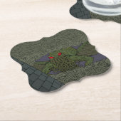 Dessous-de-verre En Papier Cthulhu (Incliné)