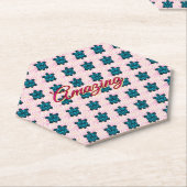 Dessous-de-verre En Papier Custom turtle pattern Sherpa Blanket (Incliné)