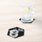 Dessous-de-verre En Papier Cute Floof (En situation)