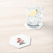 Dessous-de-verre En Papier Cute Unicorn Starry Night (4) (En situation)