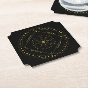 Dessous-de-verre En Papier Cycles Paper Coasters