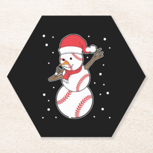 Dessous-de-verre En Papier Dabed Baseball Snowman Noël Noël Noël Noël Noël