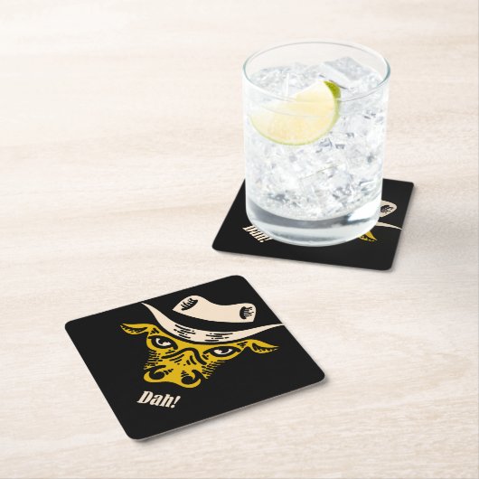 Dessous-de-verre En Papier Dah ! (En situation)