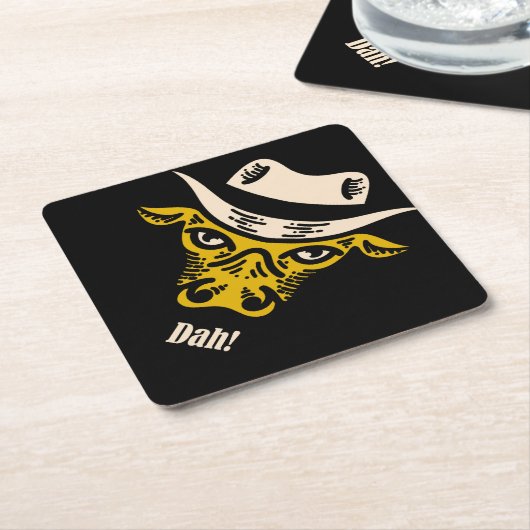 Dessous-de-verre En Papier Dah ! (Incliné)