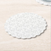 Dessous-de-verre En Papier Décor Deux (Incliné)