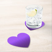 Dessous-de-verre En Papier Dégradé du lilas néon. (En situation)