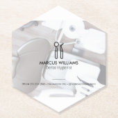 Dessous-de-verre En Papier Dentiste (Devant)