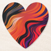 Dessous-de-verre En Papier Design artistique (Devant)