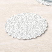 Dessous-de-verre En Papier Design Décoratif Trente-Sept (Incliné)