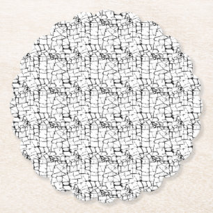 Dessous-de-verre En Papier Design sec Quinze