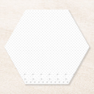 Dessous-de-verre En Papier Dessin au trait, Lilas blanc