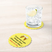 Dessous-de-verre En Papier Dessous de verre (En situation)