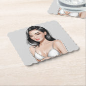 Dessous-de-verre En Papier Dessous de verre Beach Vibes (Incliné)