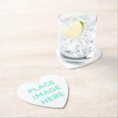 Dessous-de-verre En Papier Dessous de verre cardiaques (En situation)