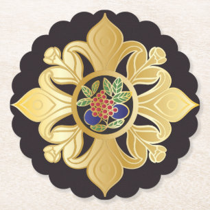 Dessous-de-verre En Papier Dessous de verre de bijoux Mah Jongg