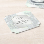 Dessous-de-verre En Papier Dessous de verre de fête | Honeydew Shimmer (Incliné)