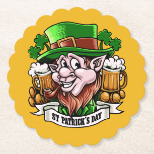 Dessous-de-verre En Papier Dessous de verre de la Saint-Patrick