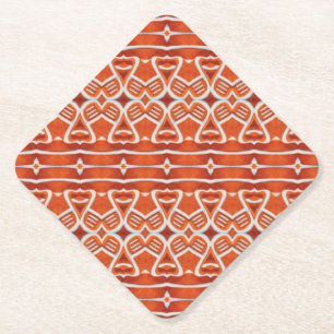 Dessous-de-verre En Papier Dessous de verre de papier diamant GINGERBREAD