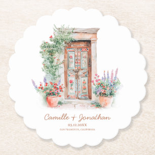 Dessous-de-verre En Papier Dessous de verre de papier personnalisé Rustique M