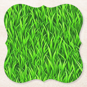 Dessous-de-verre En Papier Dessous de verre de papier vert