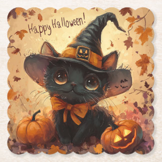 Dessous-de-verre En Papier Dessous de verre d'Halloween
