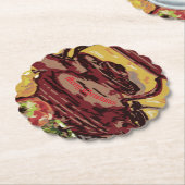 Dessous-de-verre En Papier Dessous de verre en papier : Noël à l'ancienne (Incliné)