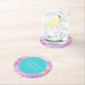 Dessous-de-verre En Papier Dessous de verre en papier Pastel Dreams (En situation)