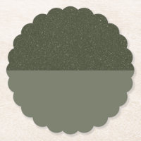 Dessous de verre en papier personnalisé bicolore v