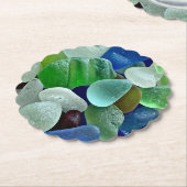 Dessous-de-verre En Papier Dessous de verre en papier Seaglass (Incliné)