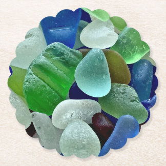 Dessous-de-verre En Papier Dessous de verre en papier Seaglass