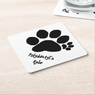 Dessous-de-verre En Papier Dessous de verre - La règle de Polydactyl