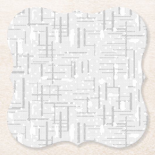 Dessous-de-verre En Papier Dessous de verre papier (Devant)