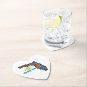 Dessous-de-verre En Papier Dessous de verre papier (En situation)