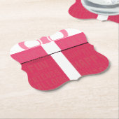 Dessous-de-verre En Papier Dessous de verre papier (Incliné)