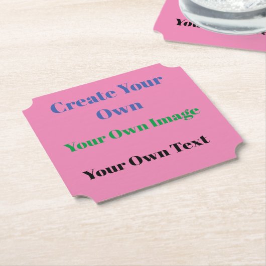 Dessous-de-verre En Papier Dessous de verre papier (Incliné)