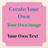 Dessous-de-verre En Papier Dessous de verre papier (Devant)