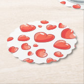 Dessous-de-verre En Papier Dessous de verre papier (Incliné)