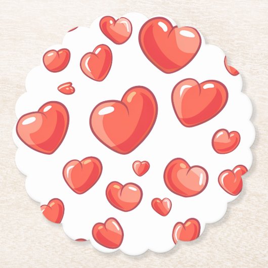 Dessous-de-verre En Papier Dessous de verre papier (Devant)