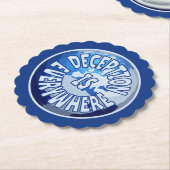 Dessous-de-verre En Papier Dessous de verre papier (Incliné)