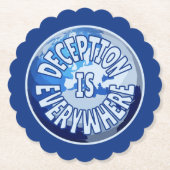 Dessous-de-verre En Papier Dessous de verre papier (Devant)