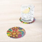 Dessous-de-verre En Papier Dessous de verre papier (En situation)