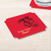 Dessous-de-verre En Papier Dessous de verre papier (Incliné)