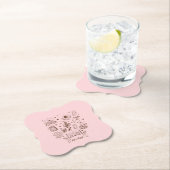 Dessous-de-verre En Papier Dessous de verre papier (En situation)